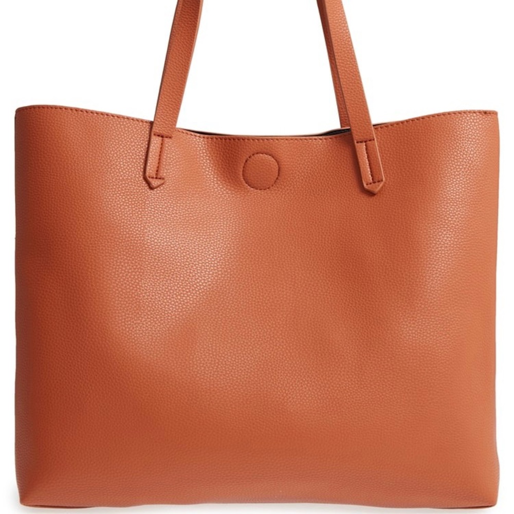 BP Carryall Tote in Cognac color